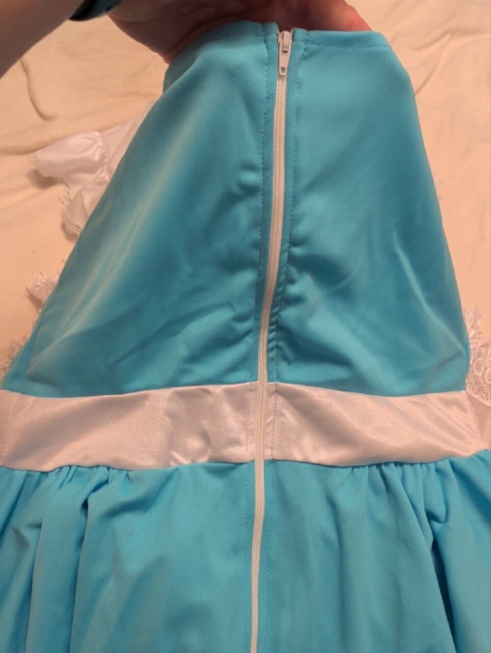 New W/Out Tags Leg Avenue Alice In Wonderland Costume Size L - Picture 9 of 9